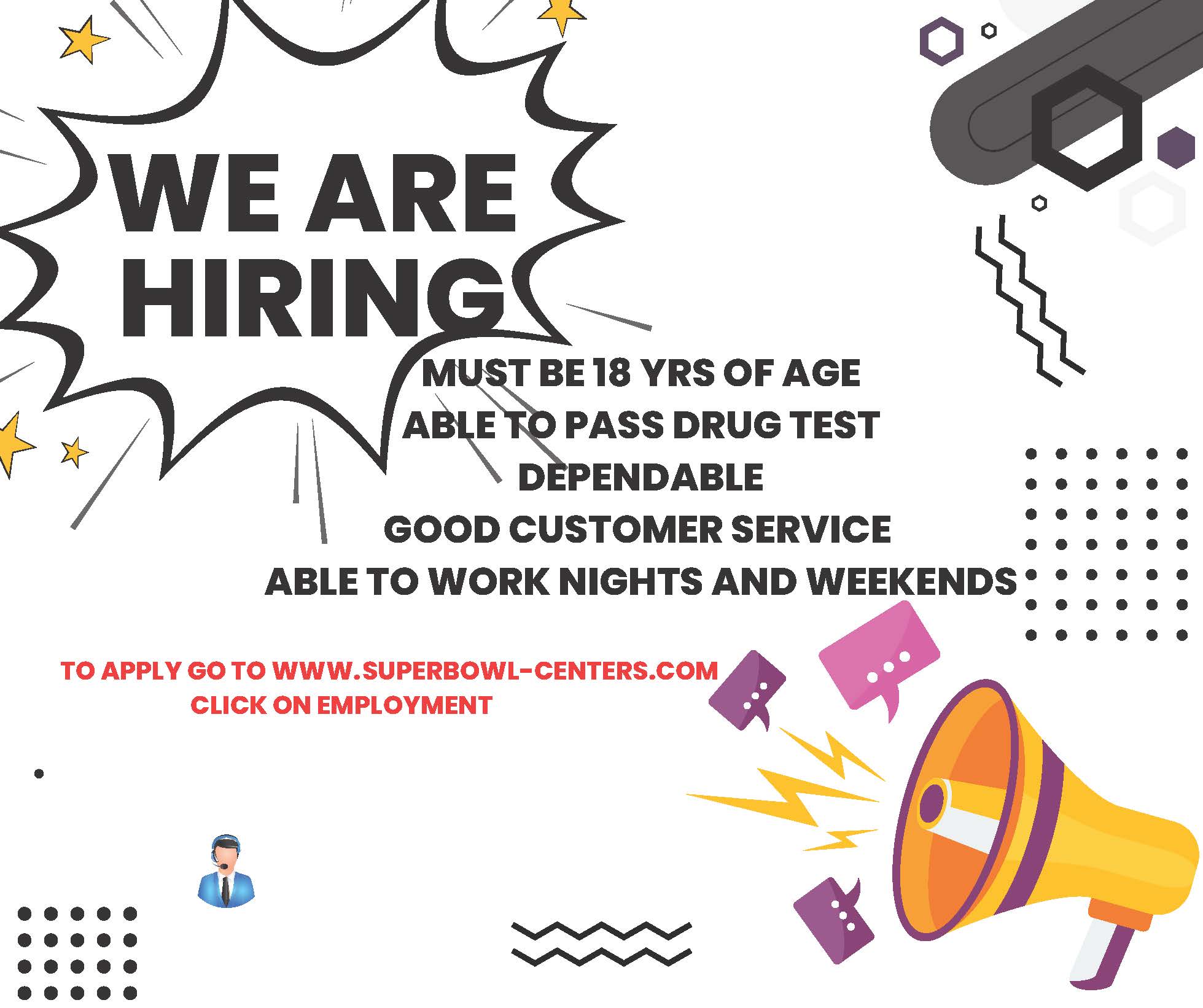 we are hiring